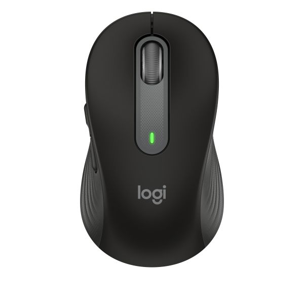 Logitech M650 - Signature Wireless Mouse - Graphite - Bluetooth